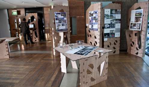D4B Studio Architects Notting Hill, London - Exhibition Panels